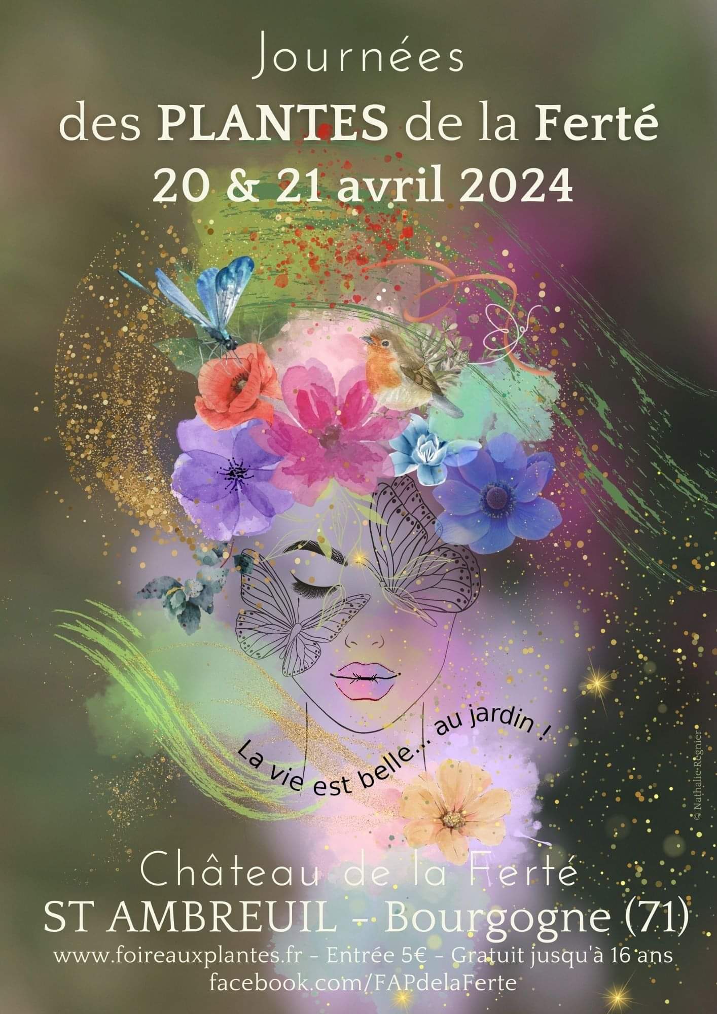 St Ambreuil (71): journées des Plantes de la Ferté les 20 et 21 avril 2024